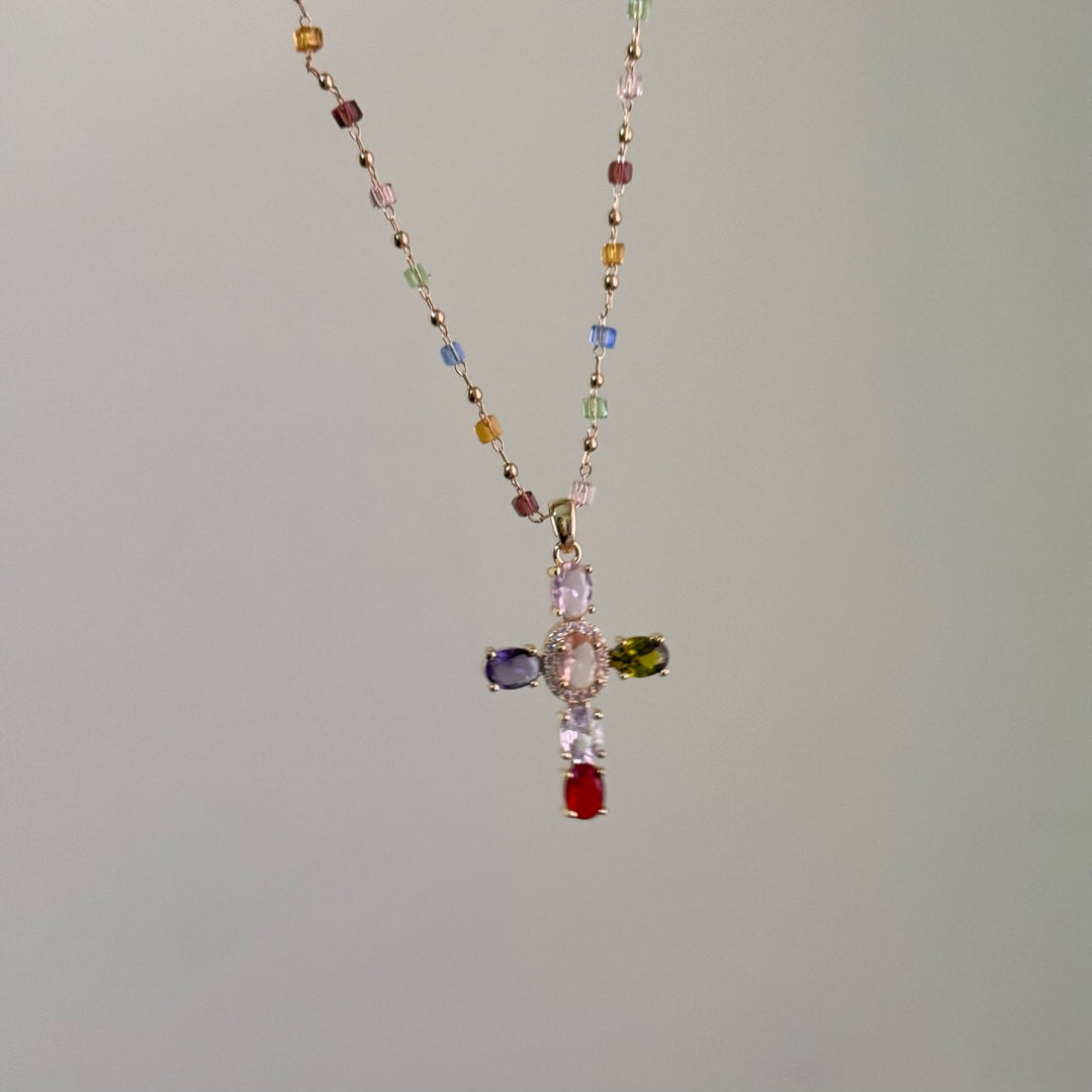 Christianartworkshop Bible 12 Gemstones Cross Pendant Necklace - image 6