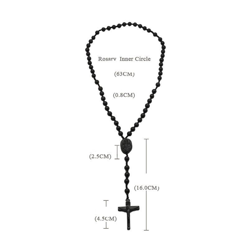 Christianartworkshop Olive Wood Beads Crucifix Prayer Rosary - image 13