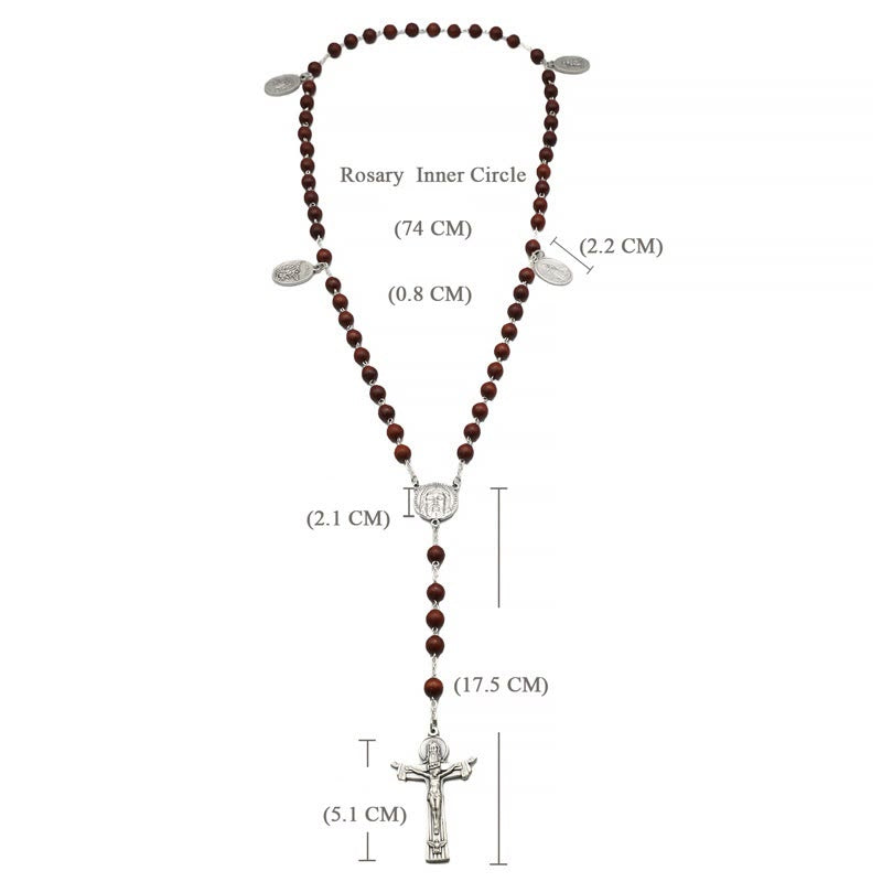 Christianartworkshop Classic Iconostasis Handmade Olive Wood Rosary - image 9