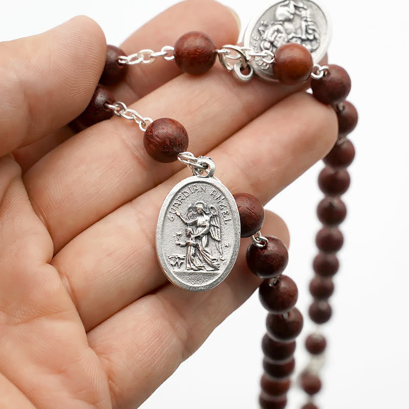 Christianartworkshop Classic Iconostasis Handmade Olive Wood Rosary - image 8