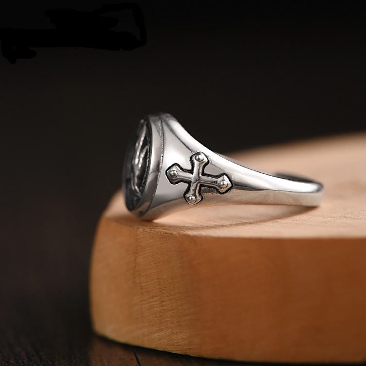 Christianartworkshop Praying Hands Adjustable Ring - image 2