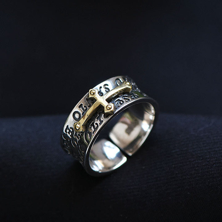 Christianartworkshop Adjustable Cross Ring Christianartworkshop  Jewelry - Adjustable(Suitable for US sizes 7-10) - image 0