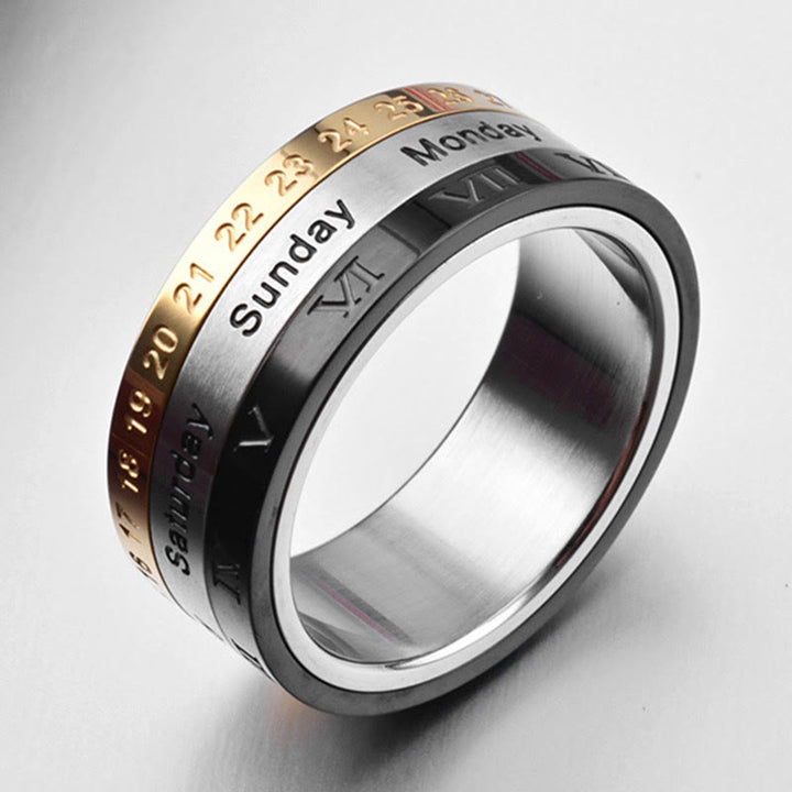 Christianartworkshop "The Genesis" Time and Date Ring: God's Seven Days of Creation  - image 2