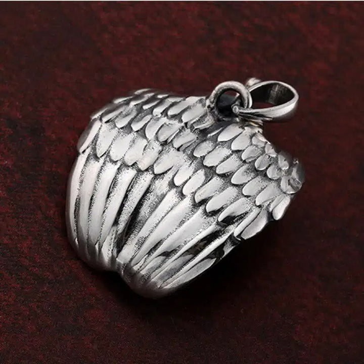Christianartworkshop Holy Jesus Redeeming Angel Prayer Religious Necklace - image 2