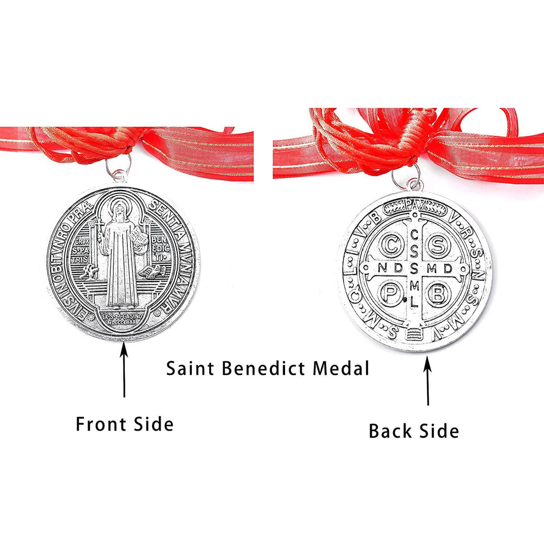 St. Benedict House Blessing Protection Medals Home/Car Hanger - image 3