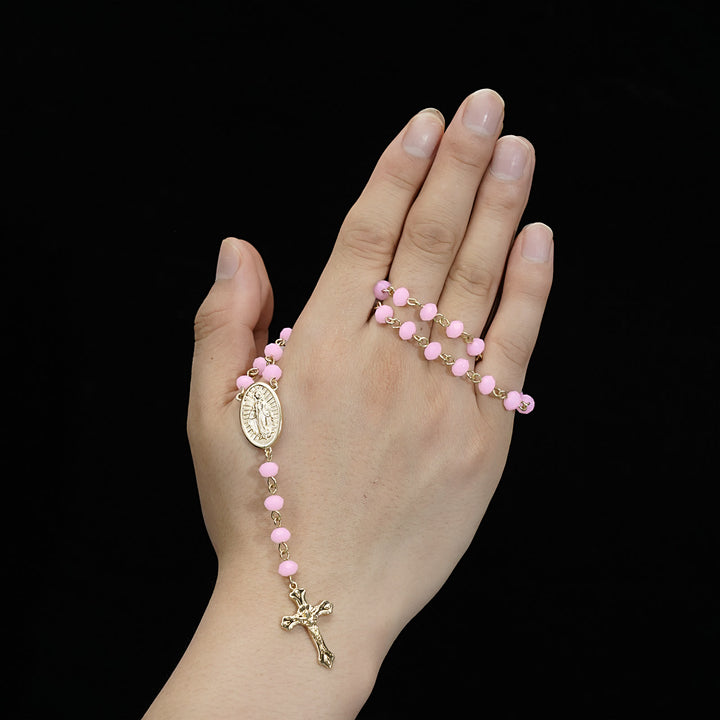 Christianartworkshop Virgin Mary Medal & Crucifix Pendant Necklace - image 22