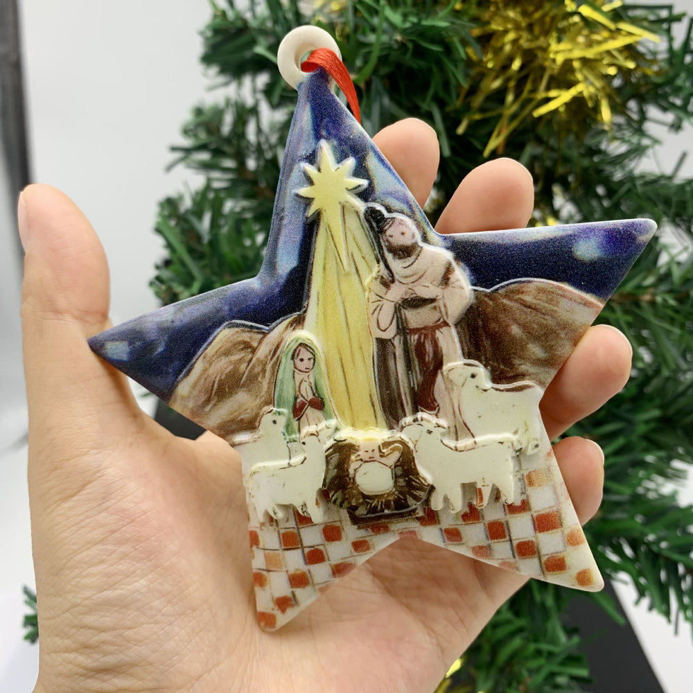 Christianartworkshop Nativity Star Nativity Decor - image 2