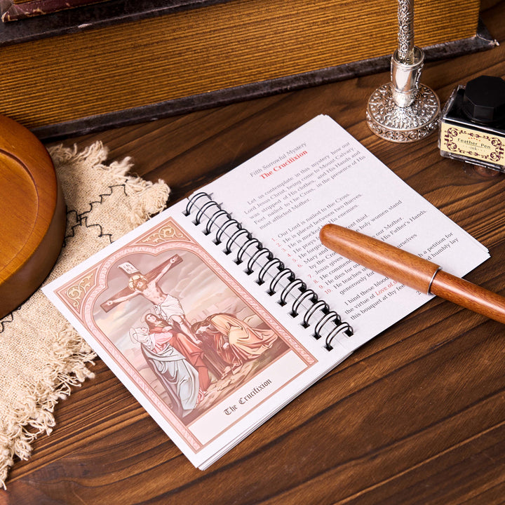 Christianartworkshop POCKET-SIZE Rosary Meditation Book - image 3