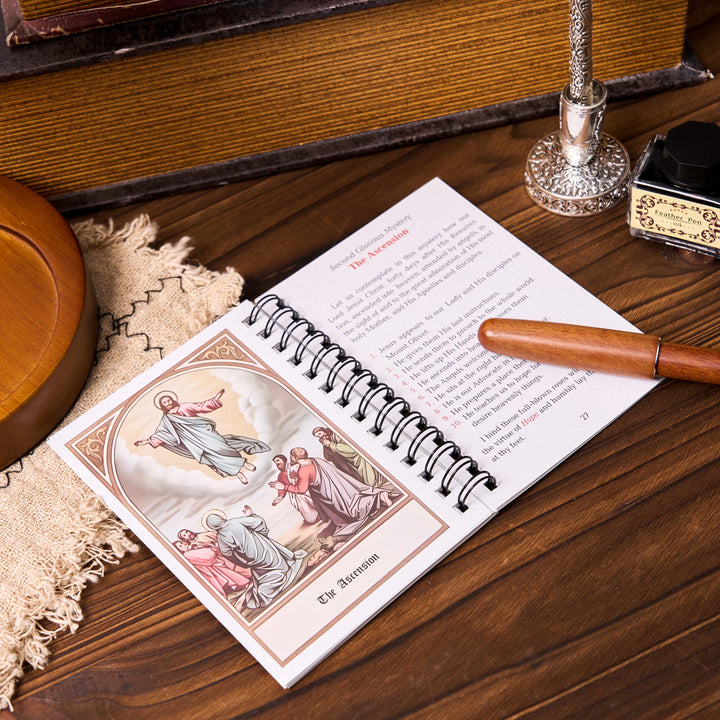 Christianartworkshop POCKET-SIZE Rosary Meditation Book - image 4