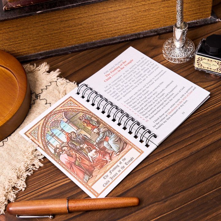 Christianartworkshop POCKET-SIZE Rosary Meditation Book - image 2