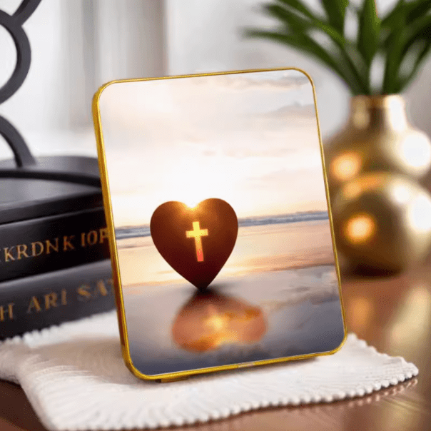 Christianartworkshop Modern Style Multi-options Cross Decorative Painting Desktop Ornaments - Style 2 - image 2
