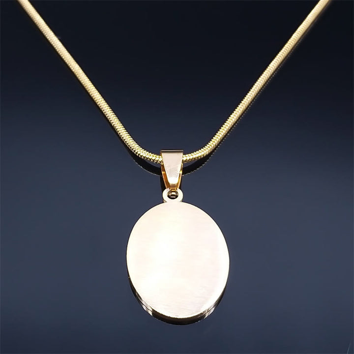 Christianartworkshop Classic Style Our Lady of Fatima Pendant Crafted Blessing Necklace - image 5