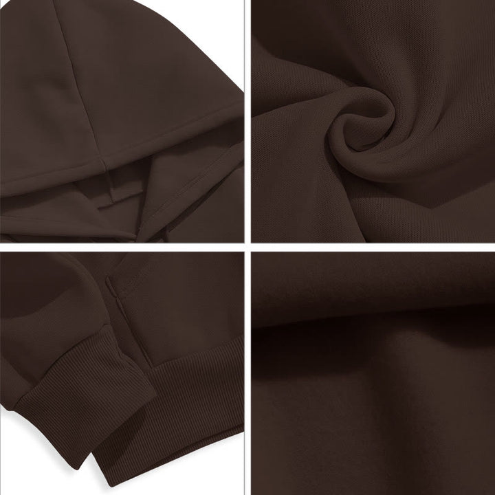 Christianartworkshop Modern Style Jesus He'll Be There For You Fleece Lined Polyester Hoodie - image 19