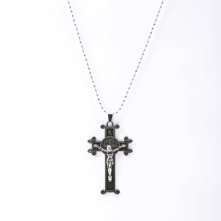 Christianartworkshop Classic Style St. Benedict Cross Pendant Exquisite Protective Amulet Necklace - image 13