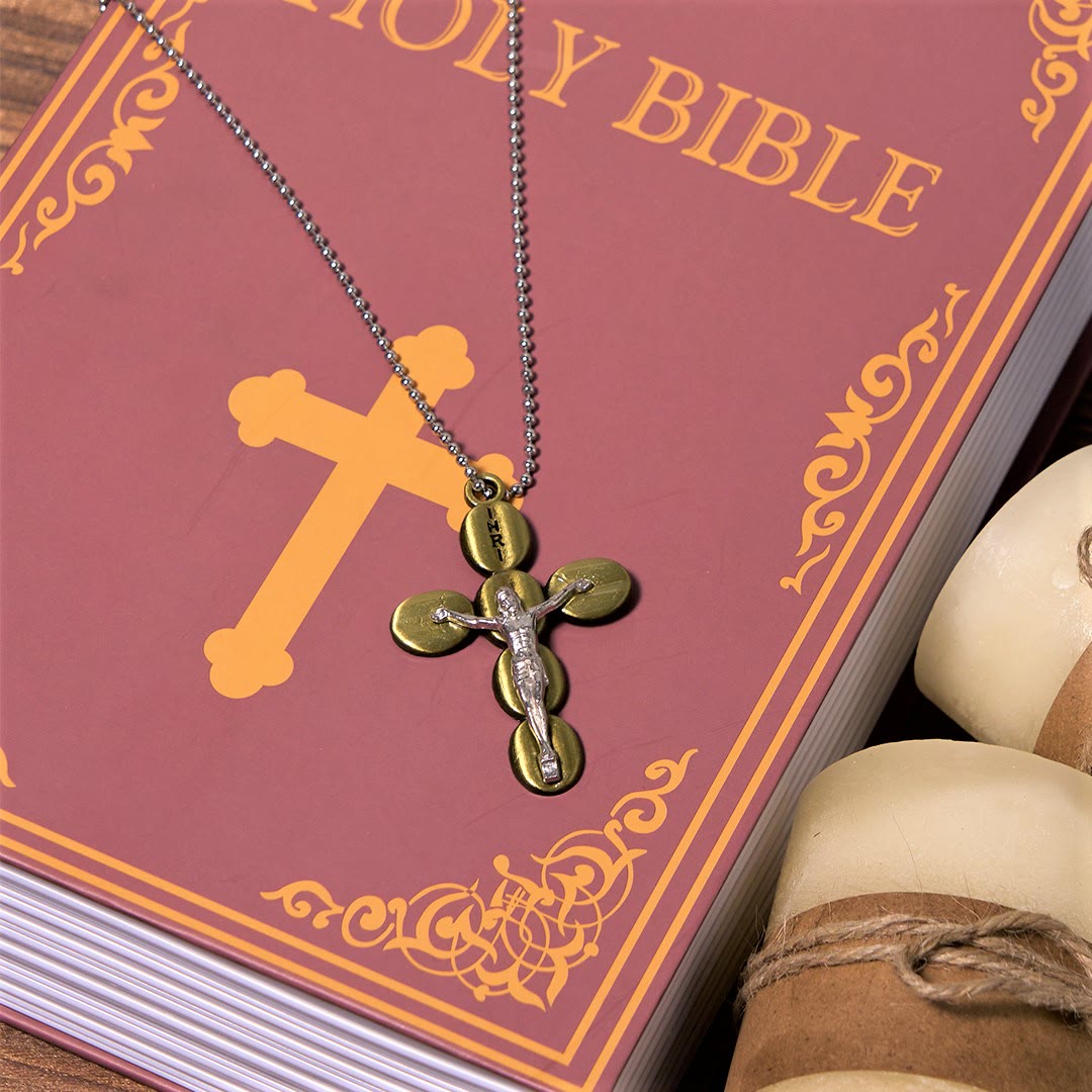 Christianartworkshop Simple Style Crucifx Protective Religion Amulet Pendant Necklace - image 13