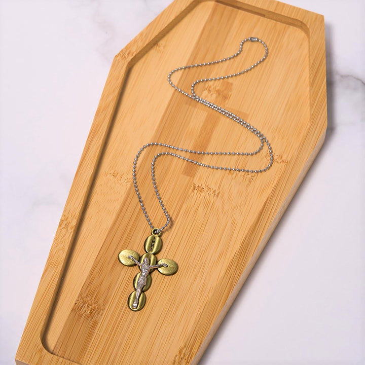Christianartworkshop Simple Style Crucifx Protective Religion Amulet Pendant Necklace - image 10