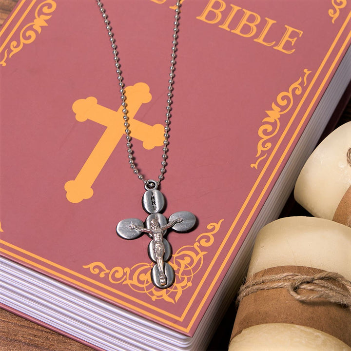 Christianartworkshop Simple Style Crucifx Protective Religion Amulet Pendant Necklace - image 14