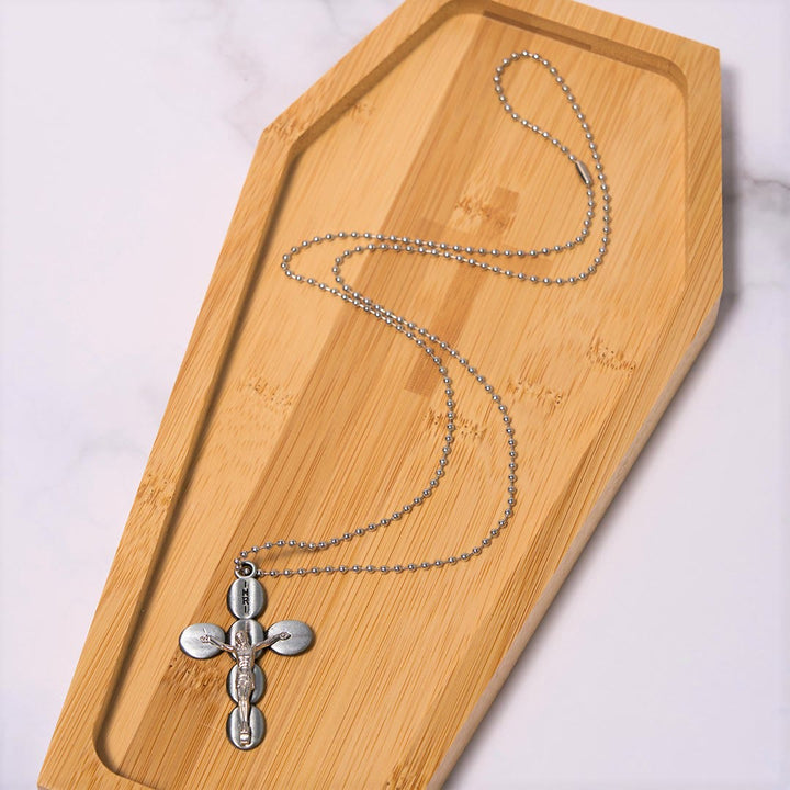 Christianartworkshop Simple Style Crucifx Protective Religion Amulet Pendant Necklace - image 11