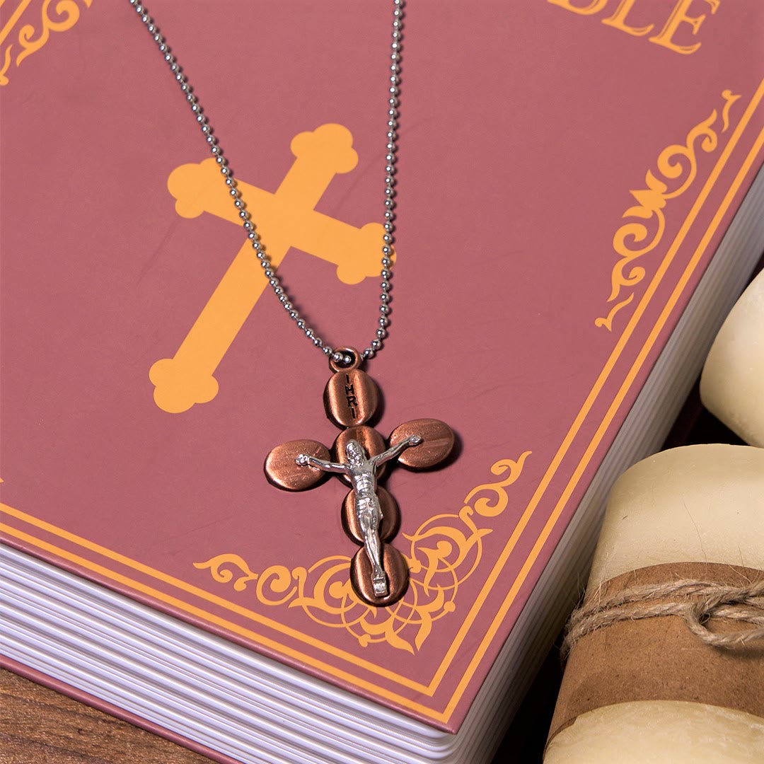 Christianartworkshop Simple Style Crucifx Protective Religion Amulet Pendant Necklace - image 12