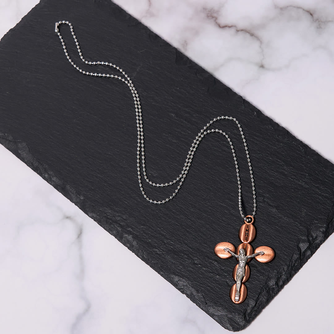 Christianartworkshop Simple Style Crucifx Protective Religion Amulet Pendant Necklace - image 15
