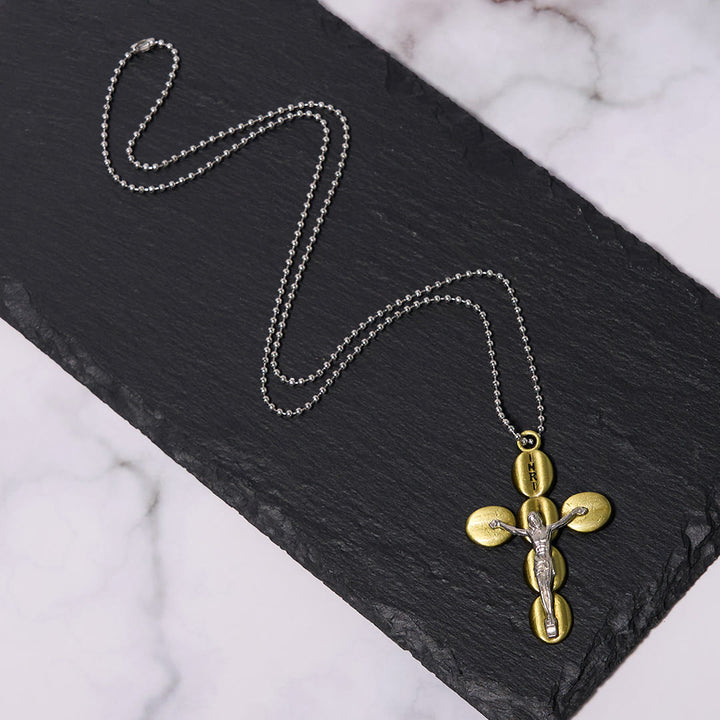 Christianartworkshop Simple Style Crucifx Protective Religion Amulet Pendant Necklace - image 16