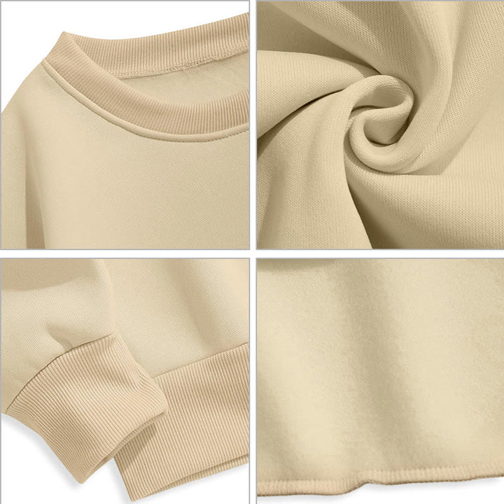 Christianartworkshop Classic Style I Can't Go A Day Without Jesus Fleece Lined Polyester Sweatshirt - image 14