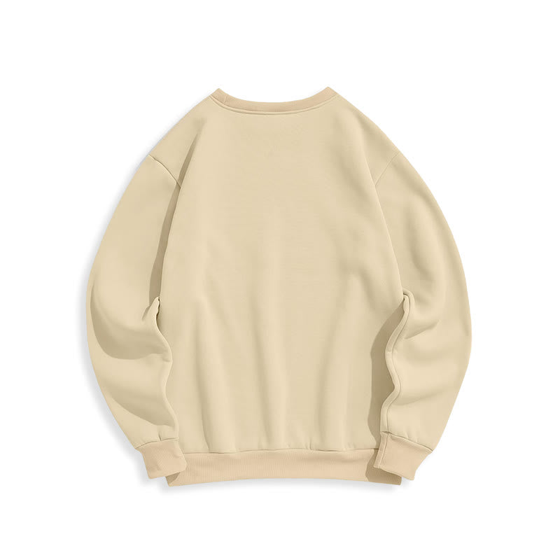 Christianartworkshop Modern Style Affirmed By God Fleece Lined Polyester Sweatshirt - image 3