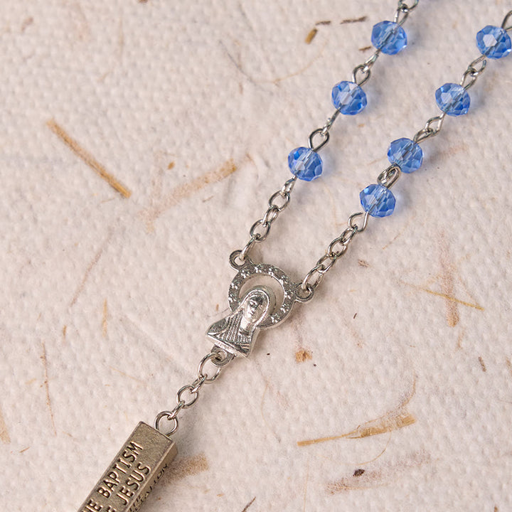 Christianartworkshop The Mysteries Rosary Engraved Mystery Bar - image 12