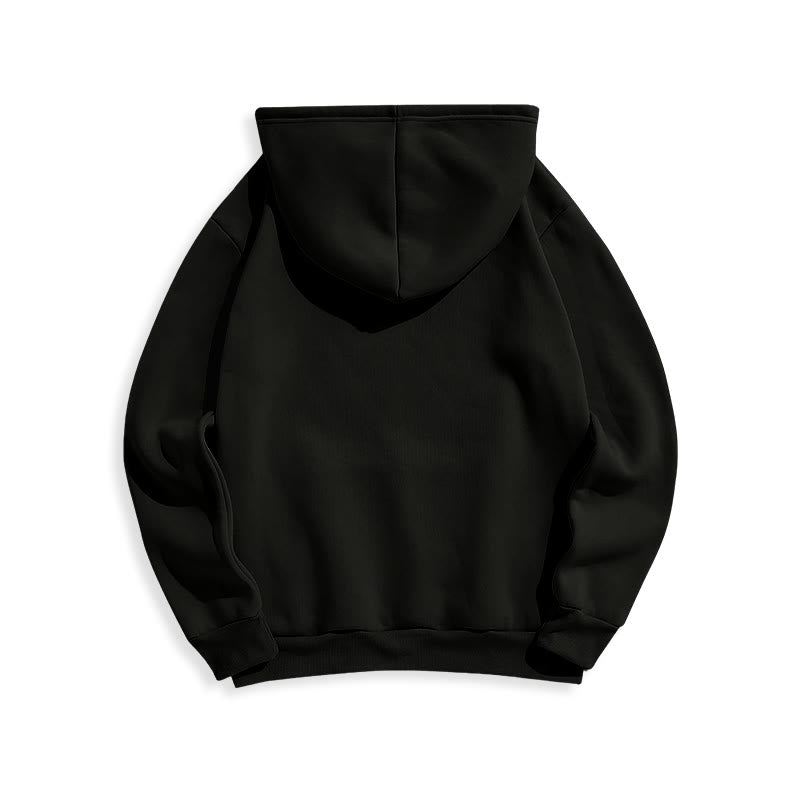Christianartworkshop Classic Style Floral St. Benedict Embelm Fleece Lined Polyester Hoodie - image 3
