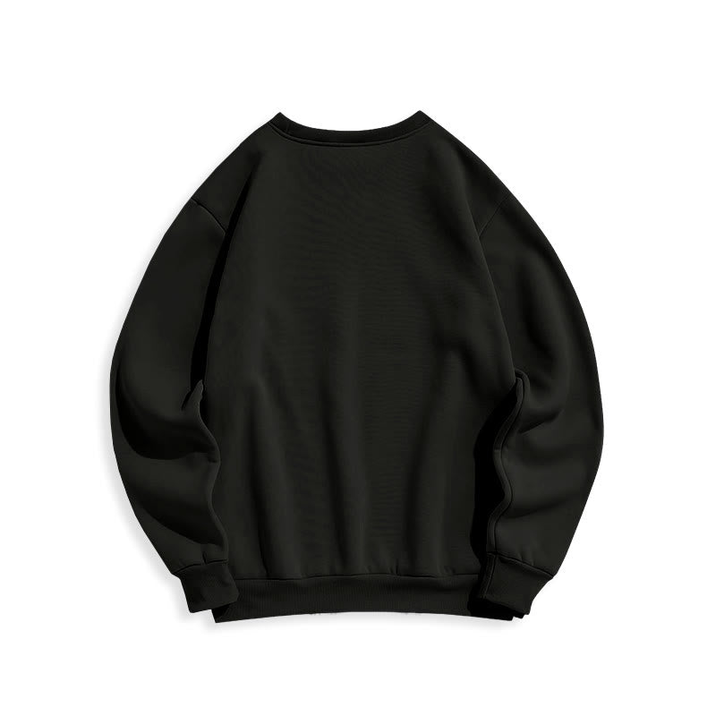 Christianartworkshop Classic Style St. Benedict Figure Fleece Lined Polyester Sweatshirt - image 3