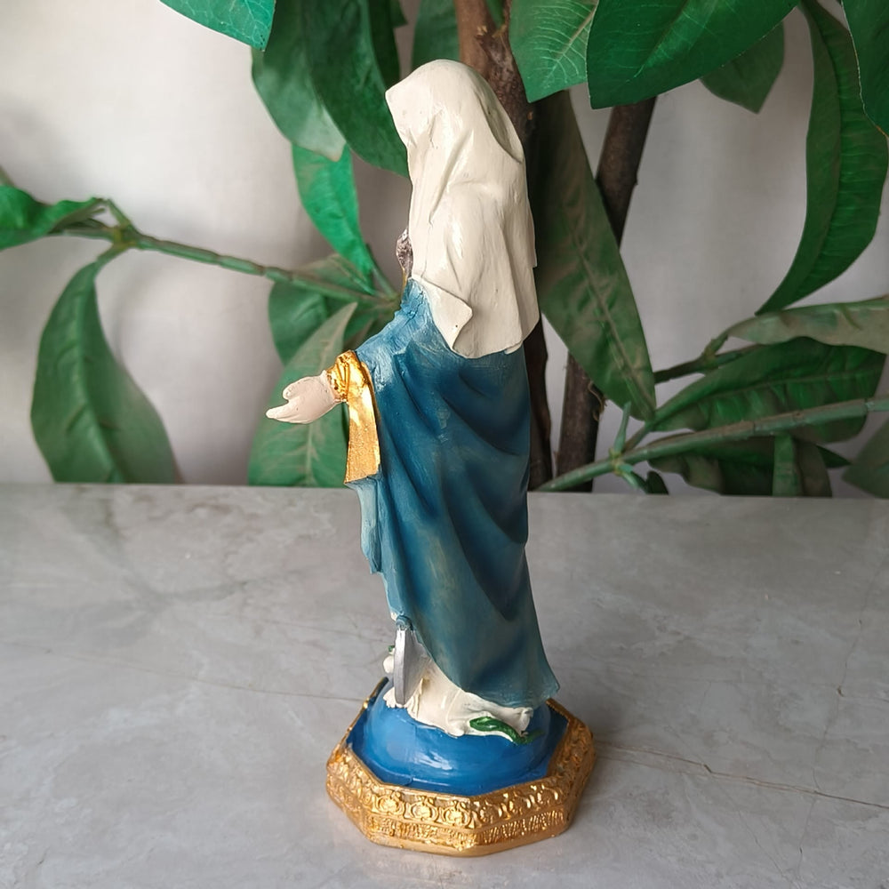 Christianartworkshop Classic Style Virgin Mary Miraculous Medal Desktop Decorations Ornament - image 2