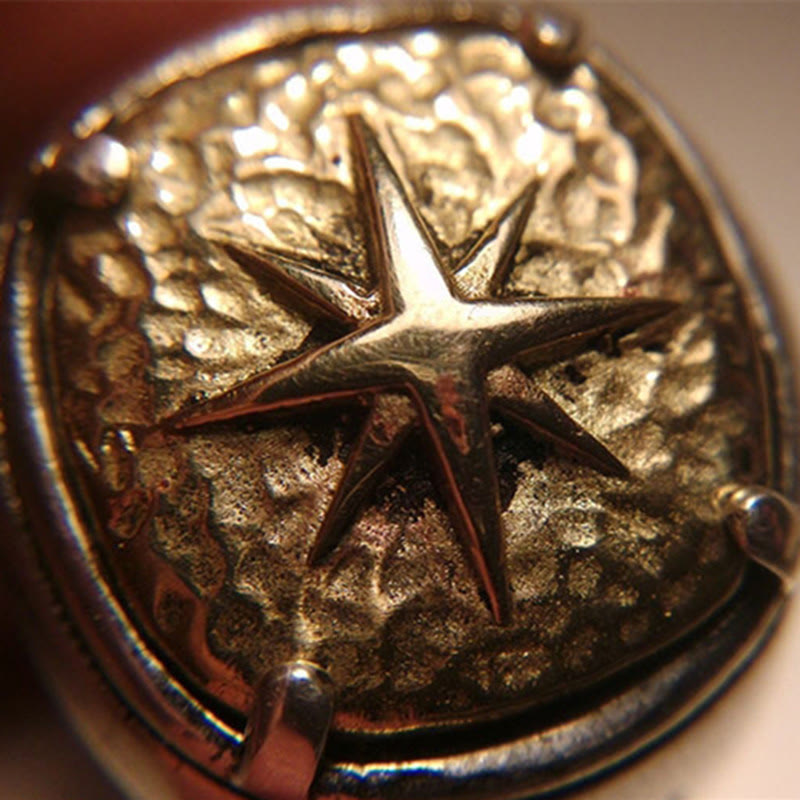 Christianartworkshop Classic Style Star of Bethlehem Cross Sacred Blessing Ring - image 2