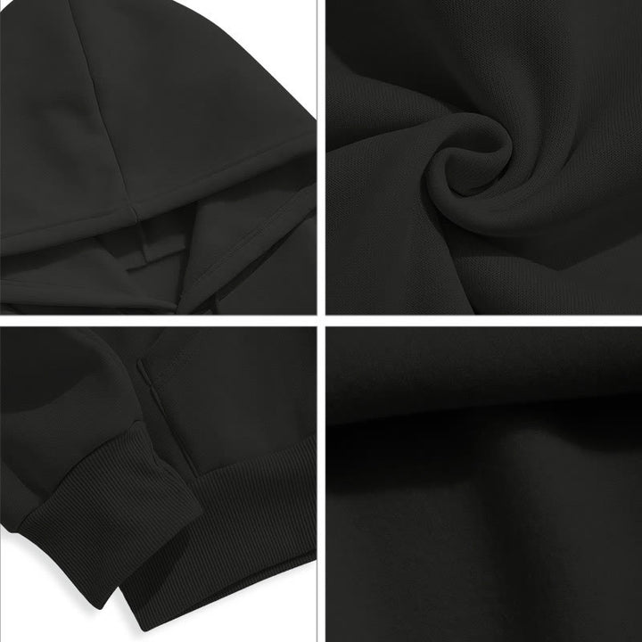 Christianartworkshop Classic Style Holy Trinity Deus Emblem Fleece Lined Polyester Hoodie - image 5