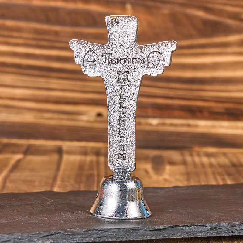 Christianartworkshop Retro Style Jesus Trinity Alloy Stereoscopic Desktop Ornaments - image 4