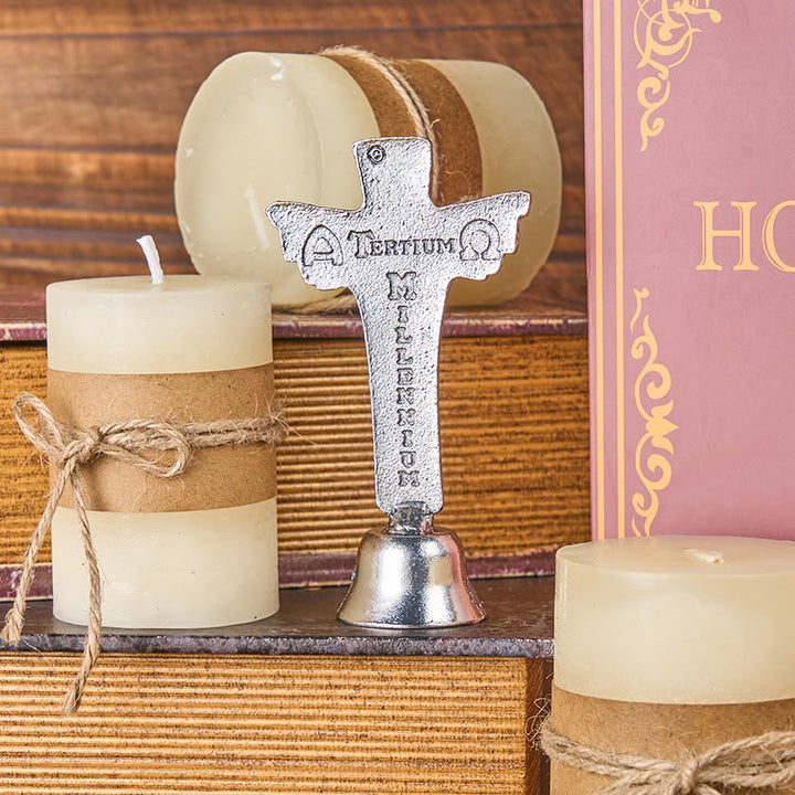 Christianartworkshop Retro Style Jesus Trinity Alloy Stereoscopic Desktop Ornaments - image 6