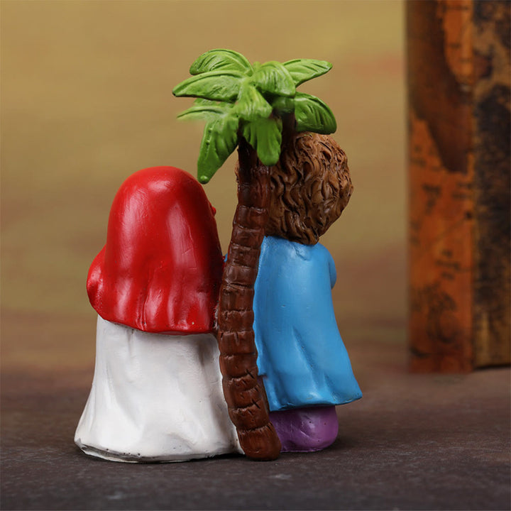 Christianartworkshop Cartoon Style Sculpture of Nativity Scene Resin Stereoscopic Desktop Ornaments - image 3