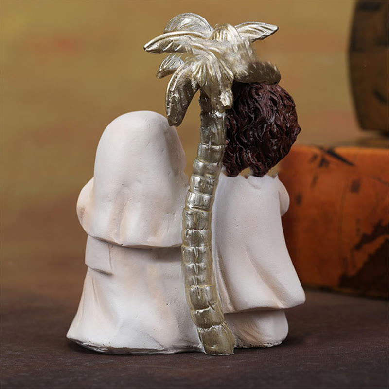 Christianartworkshop Cartoon Style Sculpture of Nativity Scene Resin Stereoscopic Desktop Ornaments - image 5