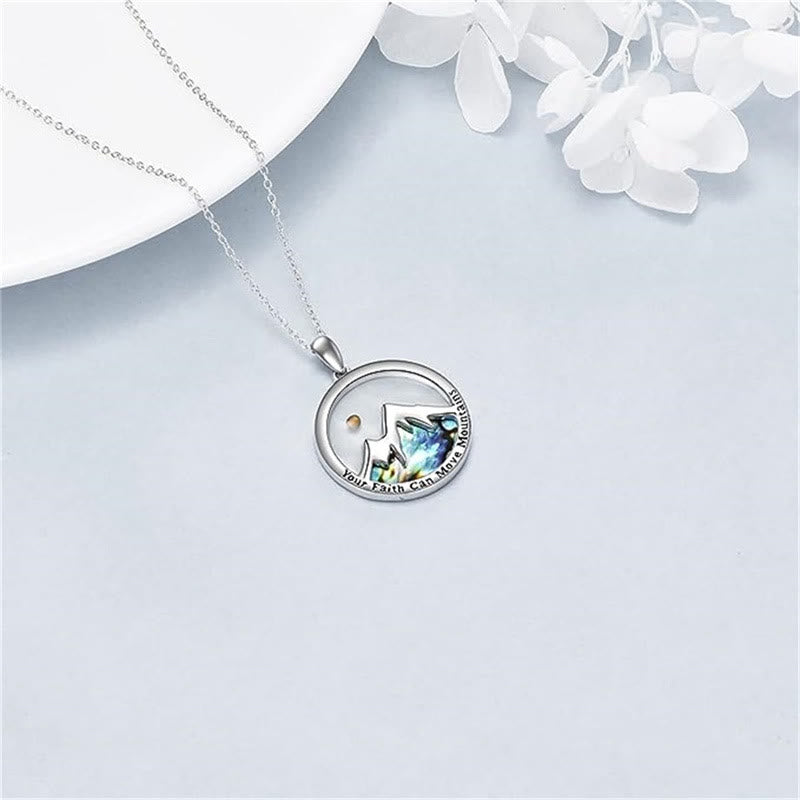 Christianartworkshop Classic Style Mustard Seed Faith Can Move Mountains Pendant Necklace - image 2