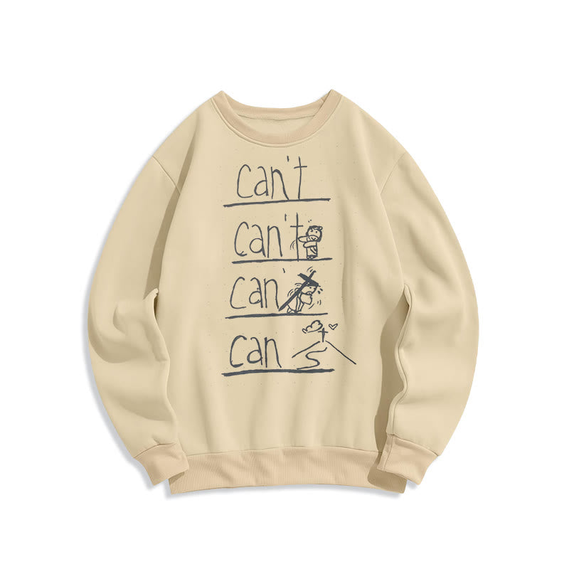 Christianartworkshop Quotation Style Redemption Through Jesus Sacrifice Fleece Lined Polyester Sweatshirt - Beige - 2XL - image 11