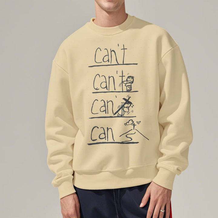 Christianartworkshop Quotation Style Redemption Through Jesus Sacrifice Fleece Lined Polyester Sweatshirt - image 12