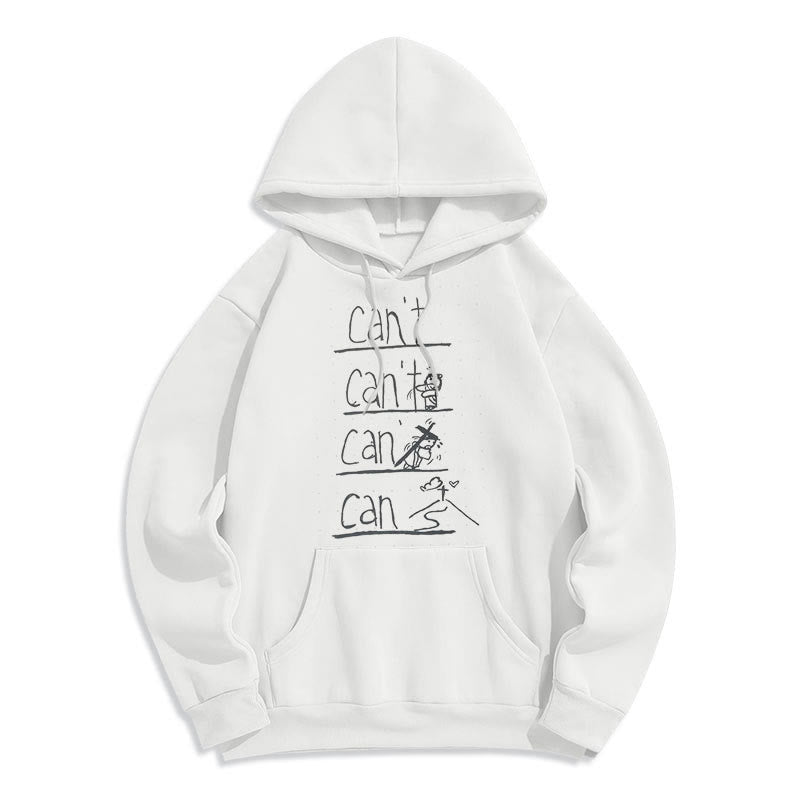 Christianartworkshop Quotation Style Redemption Through Jesus Sacrifice Fleece Lined Polyester Hoodie - White - 2XL - image 7