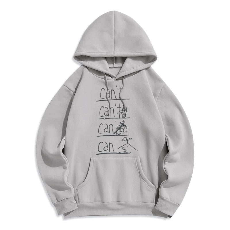 Christianartworkshop Quotation Style Redemption Through Jesus Sacrifice Fleece Lined Polyester Hoodie - Grey - 2XL - image 17