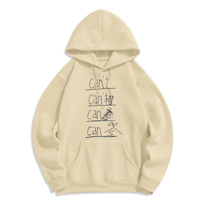 Christianartworkshop Quotation Style Redemption Through Jesus Sacrifice Fleece Lined Polyester Hoodie - Beige - 2XL - image 1