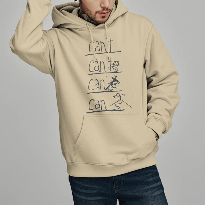 Christianartworkshop Quotation Style Redemption Through Jesus Sacrifice Fleece Lined Polyester Hoodie - image 6