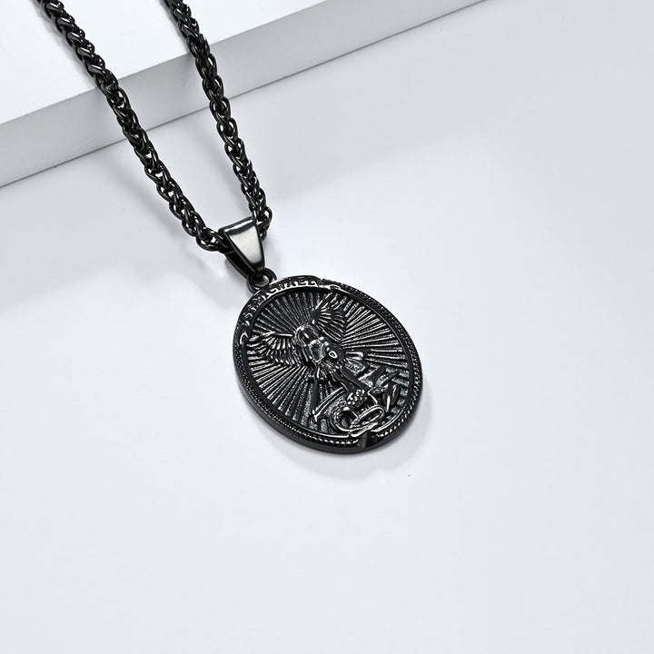 Christianartworkshop Classic Style Saint Michael Archangel Ephesians 6:10 Pendant Necklace - image 10