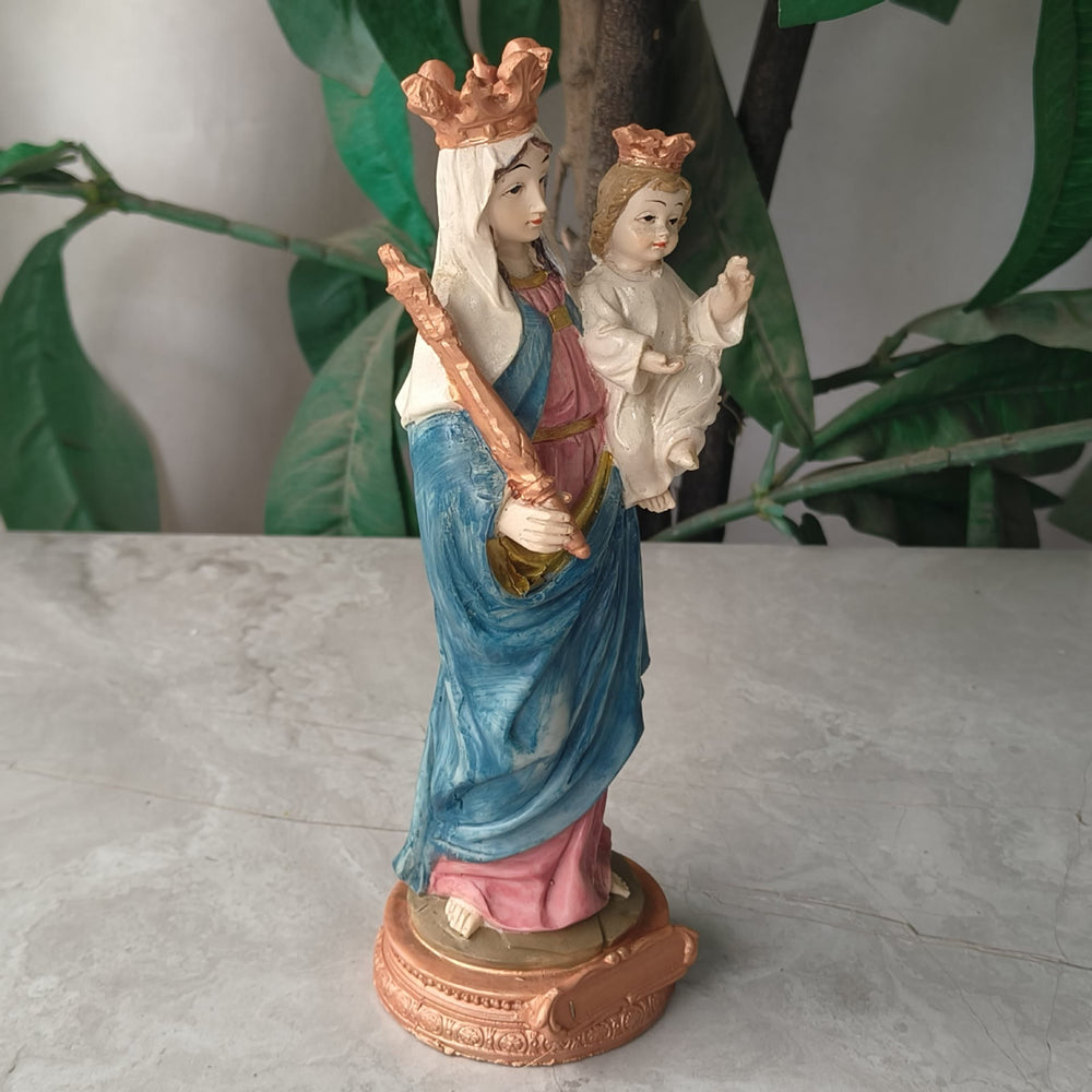 Christianartworkshop Classic Colored Style Madonna and Child Sacred Faith Desktop Decorations Ornament - image 2