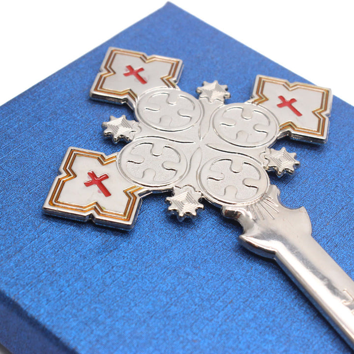 Christianartworkshop Classic Style Jerusalem Cross-Shaped Regal Blessing Hand Cross - image 6