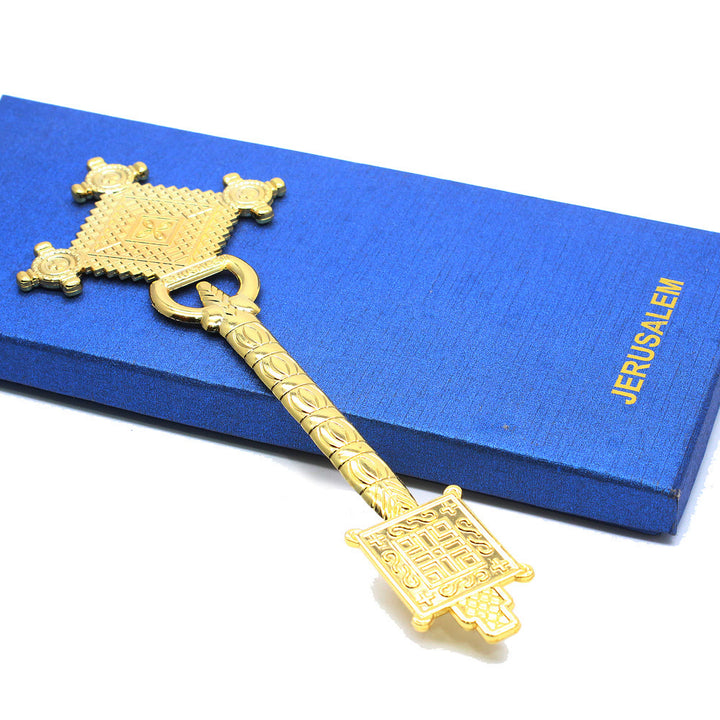 Christianartworkshop Classic Style Jerusalem Splendor Majesty Blessing Hand Cross - Golden - image 5
