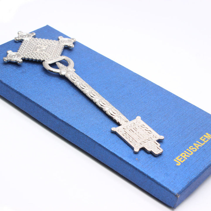 Christianartworkshop Classic Style Jerusalem Splendor Majesty Blessing Hand Cross - Silver - image 2