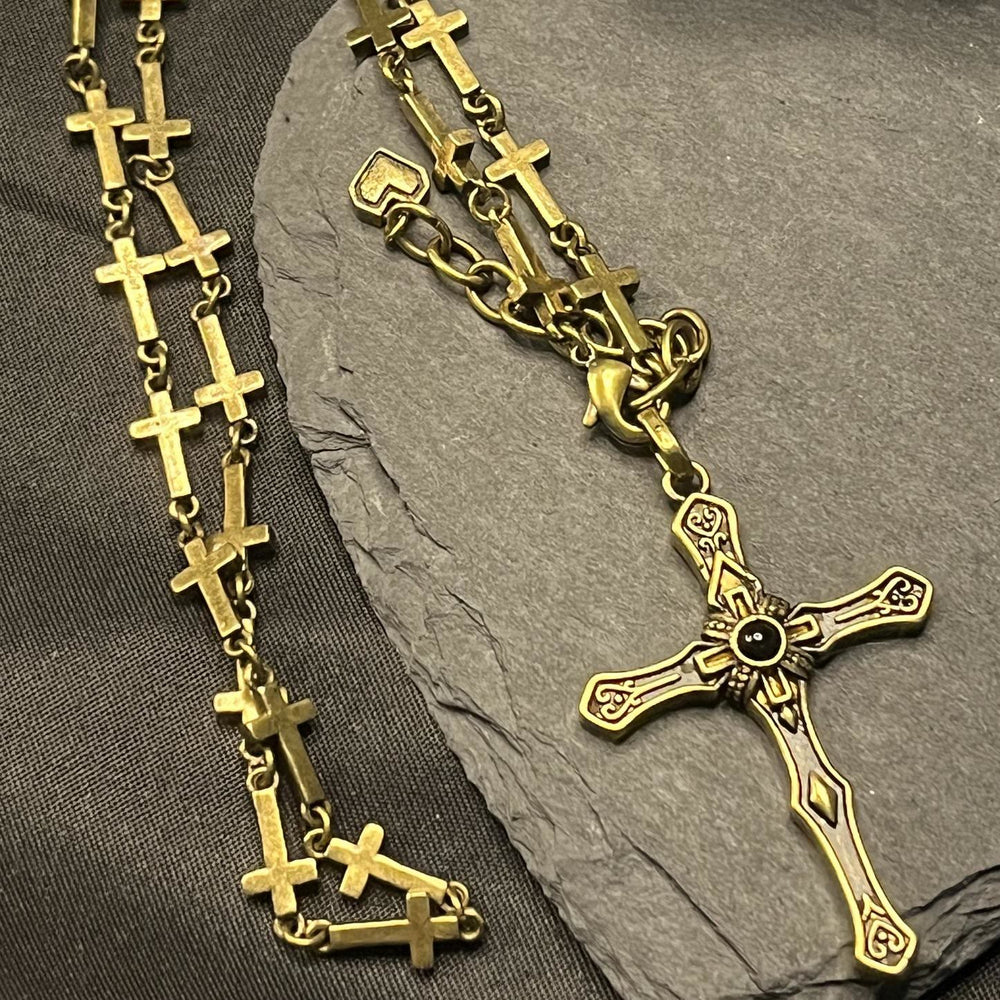 Christianartworkshop Modern Style Sacred Salvation Cross Pendant Necklace - image 2